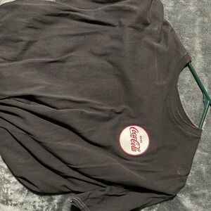 Coca-Cola Logo Tee in Black